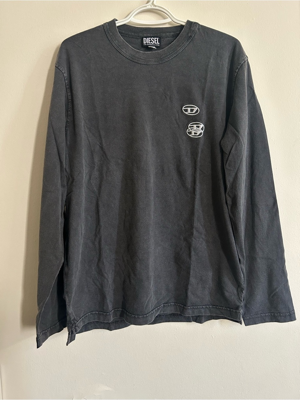 Diesel Black Long-Sleeve shirt small